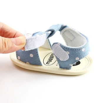 2020 Otrok Malčke Baby Dekle Sandali Stranka Princesa Sandali Poletje Lok Plaži Čevlji Za Malčke Baby Čevlji