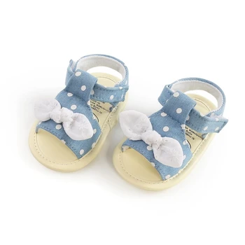 2020 Otrok Malčke Baby Dekle Sandali Stranka Princesa Sandali Poletje Lok Plaži Čevlji Za Malčke Baby Čevlji