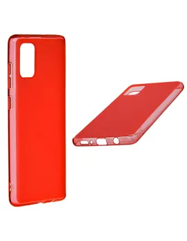 Gladke Rdeče silikonsko ohišje za Samsung Galaxy A51