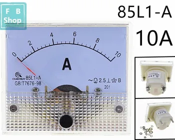 1PCS 85L1 10A AC Plošči Merilnik Analogna Plošča Ampermeter Izbiranje Trenutni Profil