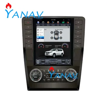 Android sistem auto avto dotik navpično zaslon, GPS Navigacija DVD predvajalnik za-Mercedes-Benz W164 2008 Avto multimedijski predvajalnik videa