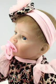 Debelo realistično simulacijo prerojeni baby doll mehki silikonski vinil resnično nežen dotik novorojenčka bonecas bebe darilo, ki so prerojeni