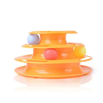 Smešno Igrače Za Hišne Mačka Pes Noro Žogo Disk Interaktivna Igrača Zabaviščni Ploščo Trilaminar -25