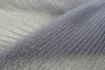 Uvoz trdnih mikro težko naguban nabrano krilo Tutu pregleden organ gaza tkanine na debelo oblačila, tkanine, barva 3