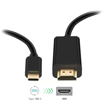 USB C do HDMI USB3.1 pritisnite C, da 4K HDMI 2.0/1.4 Kabel Adapter za Novi MacBook MacBook pro Galaxy Note 8/S8/S8 Plus