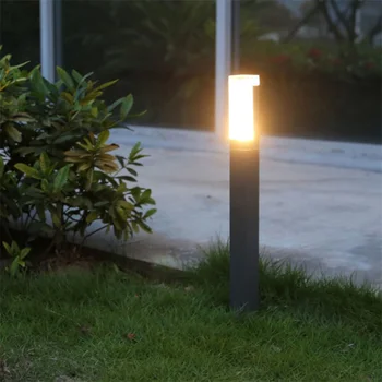 DLMH Outdoor LED Lawn Light Aluminum Waterproof Garden Lamp Creative Decorative For Villa Duplex Park
