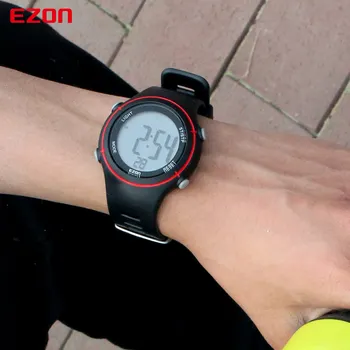 Ezon T037 Pametno Gledati Čas Večnamensko Srčnega Utripa Športno Digitalno Uro Za Moške Smartwatch