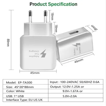 Hitro Polnjenje USB Tip C Polnilnik Za iPhone X 8 iPad Hitro Polnilnik EU NAS Adapter Za Samsung S9 Xiaomi Mobilni Telefon Polnilnik