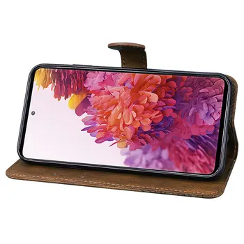 Flip Denarnica Usnjena torbica Za Samsung Galaxy S20 FE Primeru Magnetni ovitek Za Samsung Galaxy S20 FE 4G 5G mobilnega Telefona Vrečko Capa