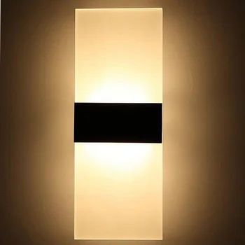 Becostar Sodobno minimalistično LED akril steni v ozadju stene svetlobnih Zvezdice Hotel spalnica posteljne svetilke debelo oltarja