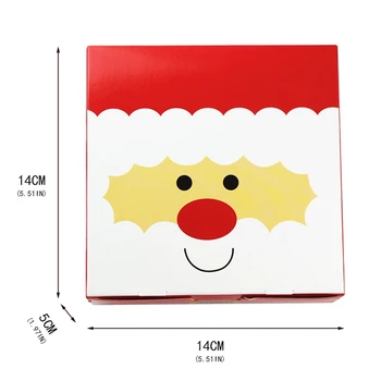 Božič Design 1pcs Darilo Zaviti Skladiščenje Papirja, Škatle, Kot Darilni Embalaži DIY Tri Slog Bonboni, Čokoladni Paket Vesel Božič