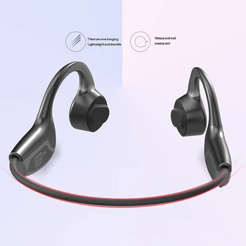 HFES Z8 PRO Kostne Prevodnosti Slušalke Bluetooth Brezžične Šport Nepremočljiva Nadgradnjo Stereo Kostne Prevodnosti Slušalke