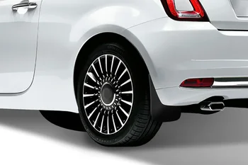 Blatniki zadaj za Fiat 500 2007-2011 blatnika auto styling tuning umazanijo varstvo dodatki