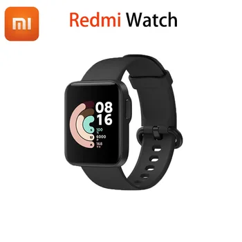 Original Redmi Watch Xiaomi Manšeta Srčni utrip Spanja Monitor IP68 Vodotesen 1,4-palčni visokoločljivostni velik zaslon, Pametno Gledati