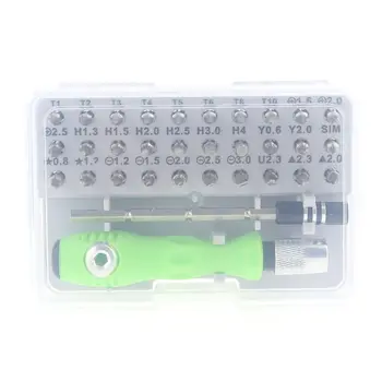 32 v 1 Natančno Izvijač Nabor Mini Magnetni Bitov Kit Telefon, Prenosni računalnik, Mobilni Orodje