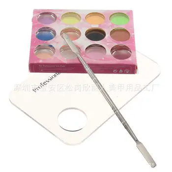 Professional Beauty make up tablice paleto, ki bo ustrezala nohtov barvni zaslon nohte lak imetnik rack polno kritje nohtov nasveti umetnosti lalic rekviziti