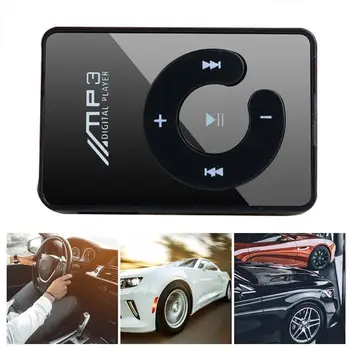 Prenosni Mini Ogledalo Posnetek MP3 Predvajalnik Glasbe Medijske Podpore SD TF Hi-fi Mikro Za Zunanji MP3 Športna Moda Kartico U4A1