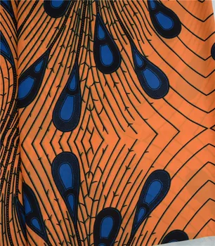 LIULANZHI Afriške šifon tkanine poroko tiskanje tkanine tkanine iz poliestra visoka kakovost modnih 5 metrov NLX001-018
