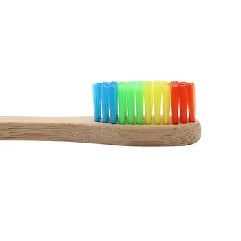 10 Kos / Set Odraslih nano zobne ščetke Varstvo Okolja Bambus, Oglje zobna ščetka Set za Osebno Nego za Potovanja Bambusa Toothbrus