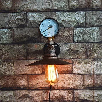 Starinsko LED Edison Vode Stene Cevi Lučka Letnik za Domačo Razsvetljavo jedilnico Mansarda Industrijske Retro Steno Sconces Arandelas