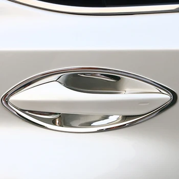 CarManGo Za Lexus NX-2020 Avto Opremo Vrata Ročaj Okvir Vrat Ročaj Ploščo Kritje Nalepke Trim Primeru Zunanjost Chrome Dekor