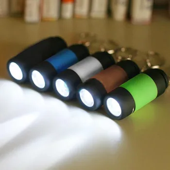 1pcs Prenosni Mini Keychain Žep Baklo USB Polnilne Luči Svetilka Svetilka 0,5 W 25Lm Multicolor Mini-Baklo 2018 Najnovejši