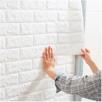 3D samolepilne tapete pravi opeke učinek zid plošča TV steno spalnica kuhinja dnevna soba doma dekoracijo sten