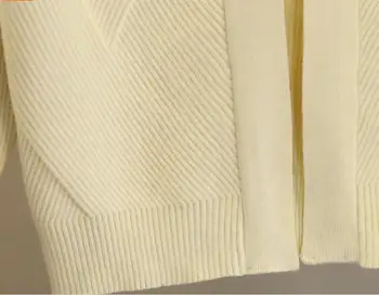 2019 barva kratek oddelek zunaj slim pletene cardigan plašč ženski suknjič spomladi in jeseni v vratu jopica vrhovi A1175