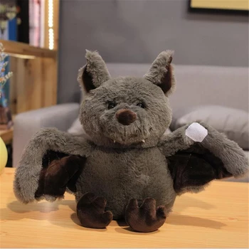 Ustvarjalne Risanka Bat Plišastih Igrač Dark Elf Srčkan Bat Baby Soft Osebnost S Spanja Pripovedovanja Plišastih Igrač Darilo Za Otroke 2020