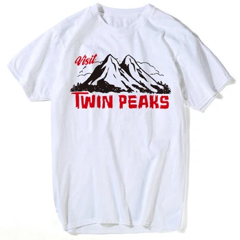 Twin Peaks Moški majica Retro Laura Palmer Ogenj Hodi Z Menoj Natisnjeni T-Majice Hipster wummer wowomen ženske vrhovi hip hop