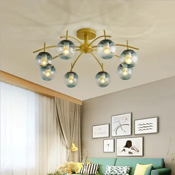 2020 novi čarobni fižol, stropne svetilke Nordijska sodobno minimalistično ustvarjalno razsvetljavo spalnica razsvetljavo soba mala dnevna soba jedilnica