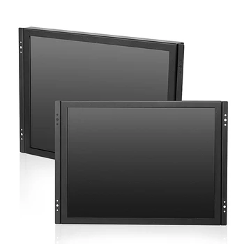 Kapacitivni ali ohmska zaslon na dotik, na prostem VGA HD-MI DVI 15 17 19 palčni na dotik odprete okvir lcd monitor