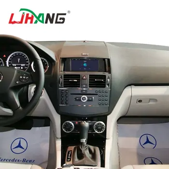 LJHANG Avto DVD-Jev Android 10 Za Mercedes Benz C200 C180 W204 2007-2010 GPS Navi WIFI Večpredstavnostna 1 Din avtoradia Stereo Auto