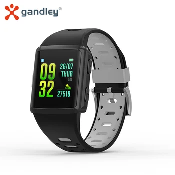 GandlEy M3 Kvadratnih GPS Pametno Gledati 2020 za Moške, Ženske Nepremočljiva Srčnega utripa Smartwatch Muilt Šport Pametne Ure