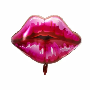 1pc mogočnih lip balone helija, ljubezen globos rose rdeče ustnice za Valentinovo adlut rojstni dan poljubi me folija balon poroko dekor