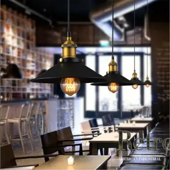 Sodobne Evropske Ameriški retro minimalističen LED ustvarjalne E27 led lestenec led lestenec lustre lestenci železo bar restavracija