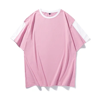 Poletje Harajuku Kawaii Pari Tshirt Bombaža Moške/ženske T-Shirt za Dama Dekle Top Tee Hipster Tumblr Prevelik Majica s kratkimi rokavi Ženske