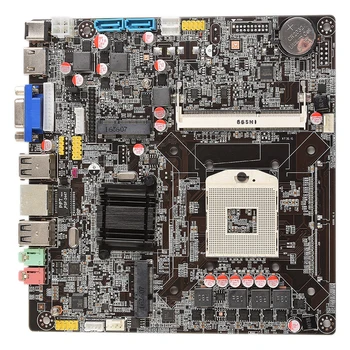 HM65 chipset Ultra-tanek pralni motherboard I3I5I7 majhne odbor zvezek PROCESORJA, matične plošče, 17x17