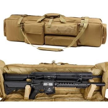Taktično M249 Pištolo Vrečko Airsoft Vojaško Streljanje S Puško Nahrbtnik Prostem Lov Pištolo Tulec, Varstvo Primeru Z Revijo Torbica