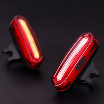 Visoko Svetlost Kolo Zadnje Luči USB Močna LED Kolesa Opozorilo Rep Lahka Akumulatorska Prostem Noč Jahanje, Kolesarjenje