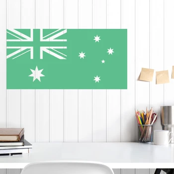 Avstralsko Zastavo Stenske Nalepke, Nalepke, Zastave Nalepke Doma Spalnica Wall Art Okras A00553
