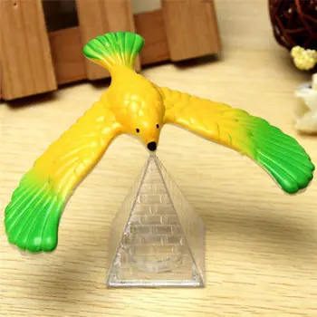 Čarobno Uravnoteženje Ptica Znanost Desk Igrača W/ Base Novost Orel Zabavno Za Izobraževalne Opreme