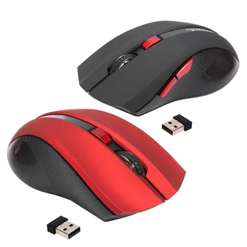 VOBERRY Nove 2,4 G wireless optical mouse res 2400DPI Pro-Gmaing senzor visoke občutljivosti inteligentni nizko trenje gaming miška