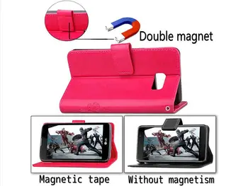 Ohišje Za UMIDIGI Moč Primeru Zajema Magnetni Flip Denarnica Usnje primeru Telefon Za UMIDIGI Moči, kar je za 6,3 palčni Coque s Kartico sim
