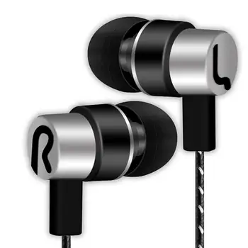 Žične Slušalke Cvetlični Pleteni Šport Teče Slušalke Smart Slušalke Za MP3 Bas Stereo Super Telefon Čepkov R3Z8