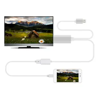 Strela Za HDMI Digitalno Kabelsko Visoko Hitrost Prenosa HDTV Prenosu 30 Pin Lingtening Za HDMI