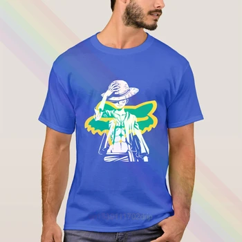 En Kos Luffy Umetnosti Lisic T-Shirt 2020 Najnovejše Poletje Moške Kratke Rokav Priljubljena Tees Majica Vrhovi Unisex