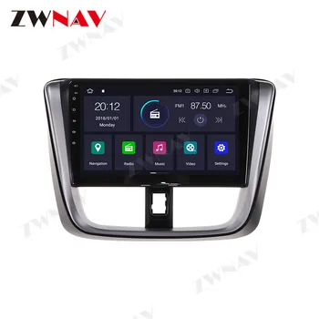 Android 10.0 4G64G Avto DVD Predvajalnik, GPS Navigacija Za Toyota VIOS Yaris 2016-2018 Auto Radio Stereo Multimedijski Predvajalnik glavne enote