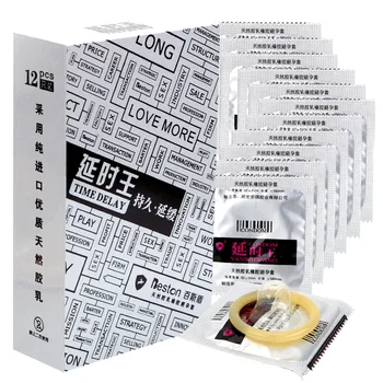 VATINE Super Zamudo Izliv Penis Obroči Spike Kondomi Ultra Tanek 12 Kosov/Škatlo Spolnih Igrač Za Moške Sex Izdelki Naravni Lateks