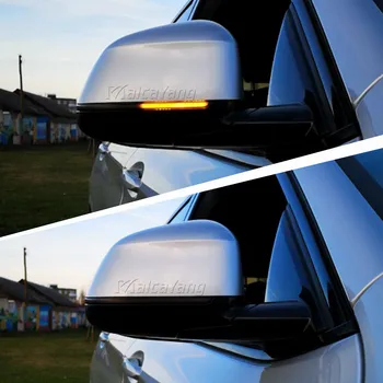 Vključite Opozorilne Luči LED Dinamični Teče Strani Ogledalo Kazalnik Zaporedno Blinker Za BMW X3 X4 X5 X6 X7 G01 G02 G05 G06 G07 2020
